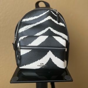 Mini Charlie Zebra backpack